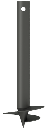 Винтовая свая - СВС 108/350-3000